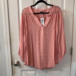 Torrid Soft Pink Blouse